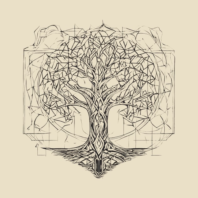 Geometric Tree Of Life by RoadTripWin