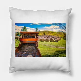 Hay Bales 2 Pillow