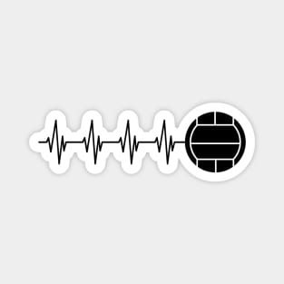 Volleyball Heartbeat Magnet