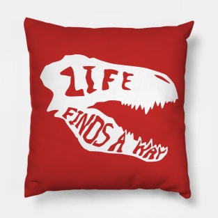 Life finds a way v2 Pillow