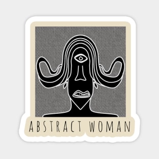 Abstract woman Magnet