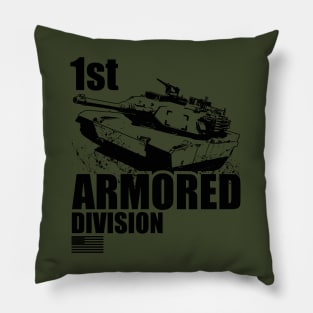 1st Armored Division Pillow