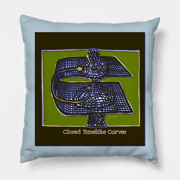 Closed Timelike Curves Pillow by JSnipe