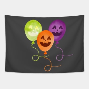 spooky halloween balloons Tapestry