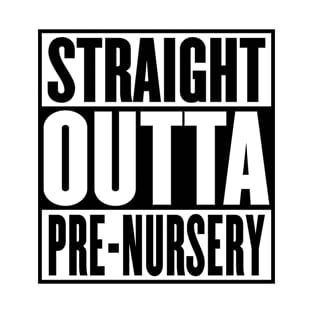 Straight Outta Pre-K Graduation T-Shirt