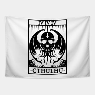 CTHULHU TAROT CARD - LOVECRAFT Tapestry