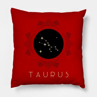 taurus zodiac sign test Pillow