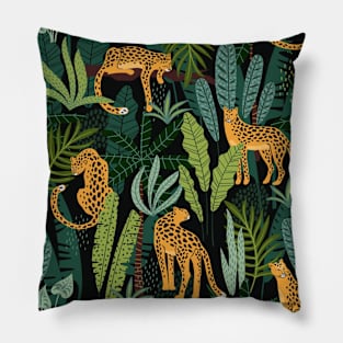 Jungle Cats Pillow