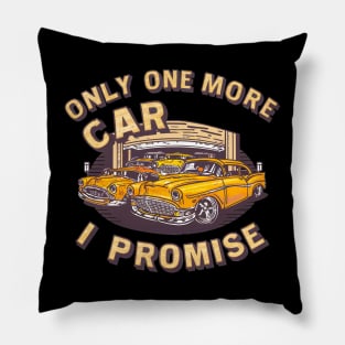 Only one more car, I promise! auto collection enthusiasts five Pillow