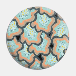 Abstract shell shapes Pin