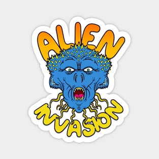 Alien Invasor Magnet