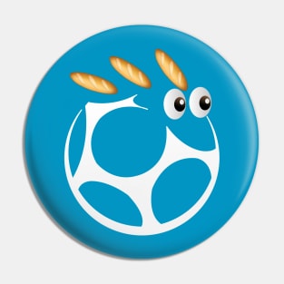 Soccer Hair Splash Pin