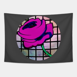 Pink Rose Tapestry