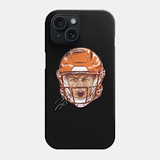 Joe Burrow Cincinnati Scream Phone Case