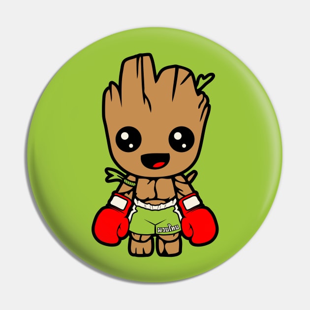 I am Nak Muay: Pocket Pin by Sheriken