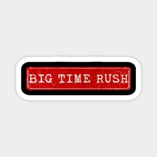 vintage retro plate Big Time Rush Magnet