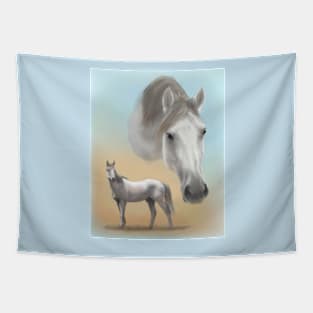 Gray Horse Tapestry