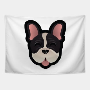 Brindle Pied Frenchie Tapestry