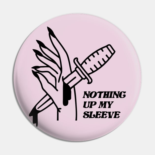 Nothing Up My Sleeve Tattoo Pin by liluglyco