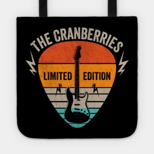 Vintage Cranberries Name Guitar Pick Limited Edition Birthday Tote