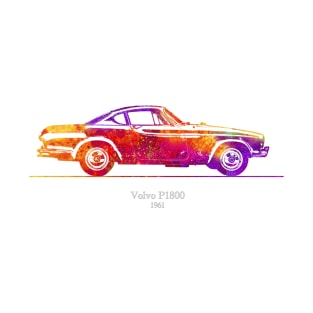 Volvo P1800 1961 - Colorful T-Shirt