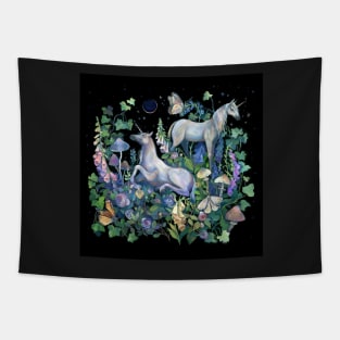 Unicorn Magical Garden Tapestry