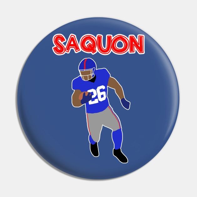 Saquon Barkley - New York Giants Pin by ny_islanders_fans