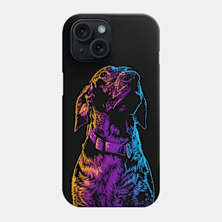 Labrador Retro 80s Phone Case