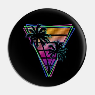 Synthwave Triangle Design - Updated for 2021 Pin