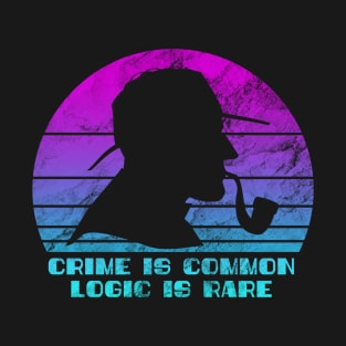 Sherlock Holmes - Logic is Rare T-Shirt