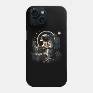 astronaut beatbox Phone Case