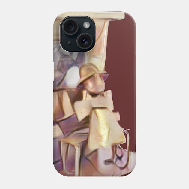 Piano Man Phone Case by djmrice