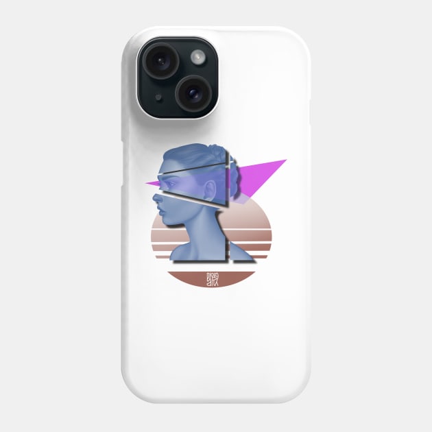 The Thinker Phone Case by JohnParkArt