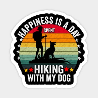 Happiness is a day spent hiking with my dog Magnet