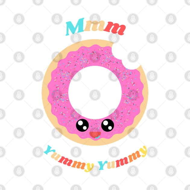 Yummy Yummy Happy Donut by Just a Cute World