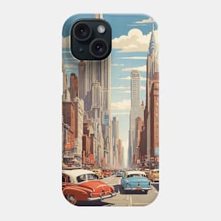 New York City United States of America Tourism Vintage Phone Case