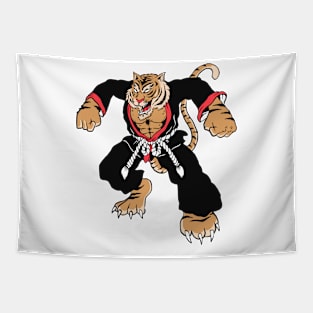 Tiger karate Tapestry