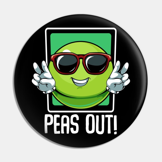 Peas Peas Out Cool Vegetable Sunglasses Puns Vegetables Pin