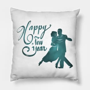 Dancing into the New Year Pillow