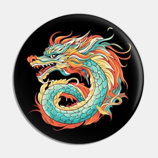 traditional chinese dragon Pin