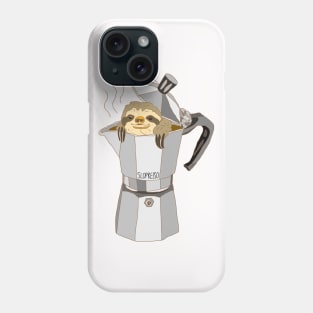 Slopresso Sloth Sloths Espresso Coffee Phone Case