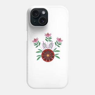 Echinacea Bouquet Phone Case