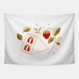 Strawberry Cake Tapestry