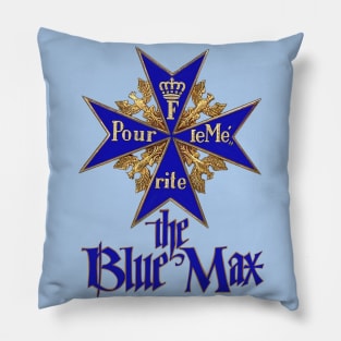 Blue Max Pillow