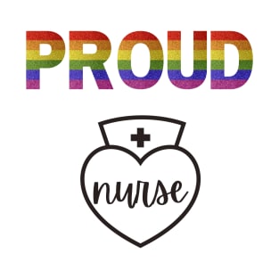 Proud nurse LGBTQ T-Shirt