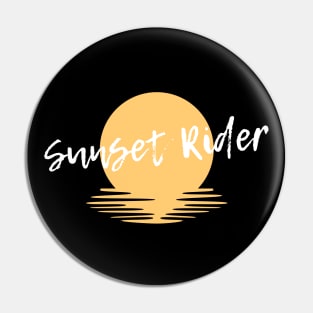 Sunset Rider Pin