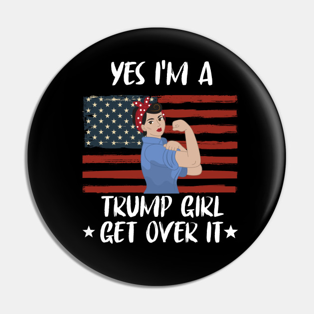 trump supporter pin