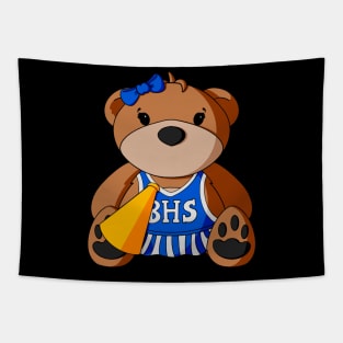 Head Cheerleader Teddy Bear Tapestry