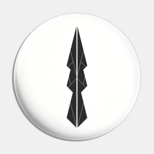 Graphic Shard Pin