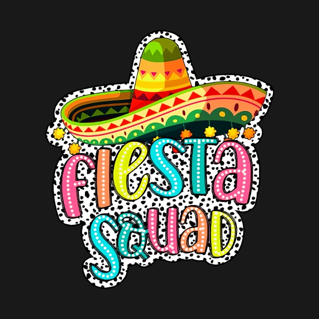 Fiesta Squad Mexican Party 5 Cinco De Mayo Somebro Hat by Tater's 